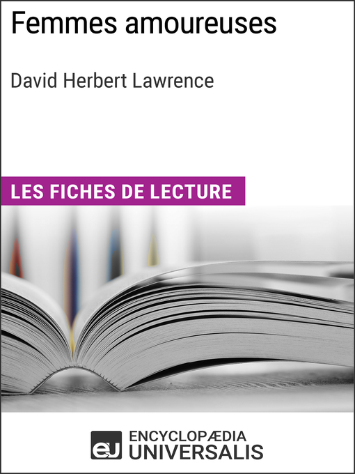 Title details for Femmes amoureuses de David Herbert Lawrence by Encyclopaedia Universalis - Available